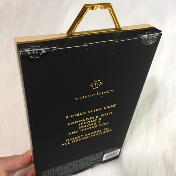 🆕 Nanette Lepore Pink/Gold iPhone Case - Picture 3 of 6